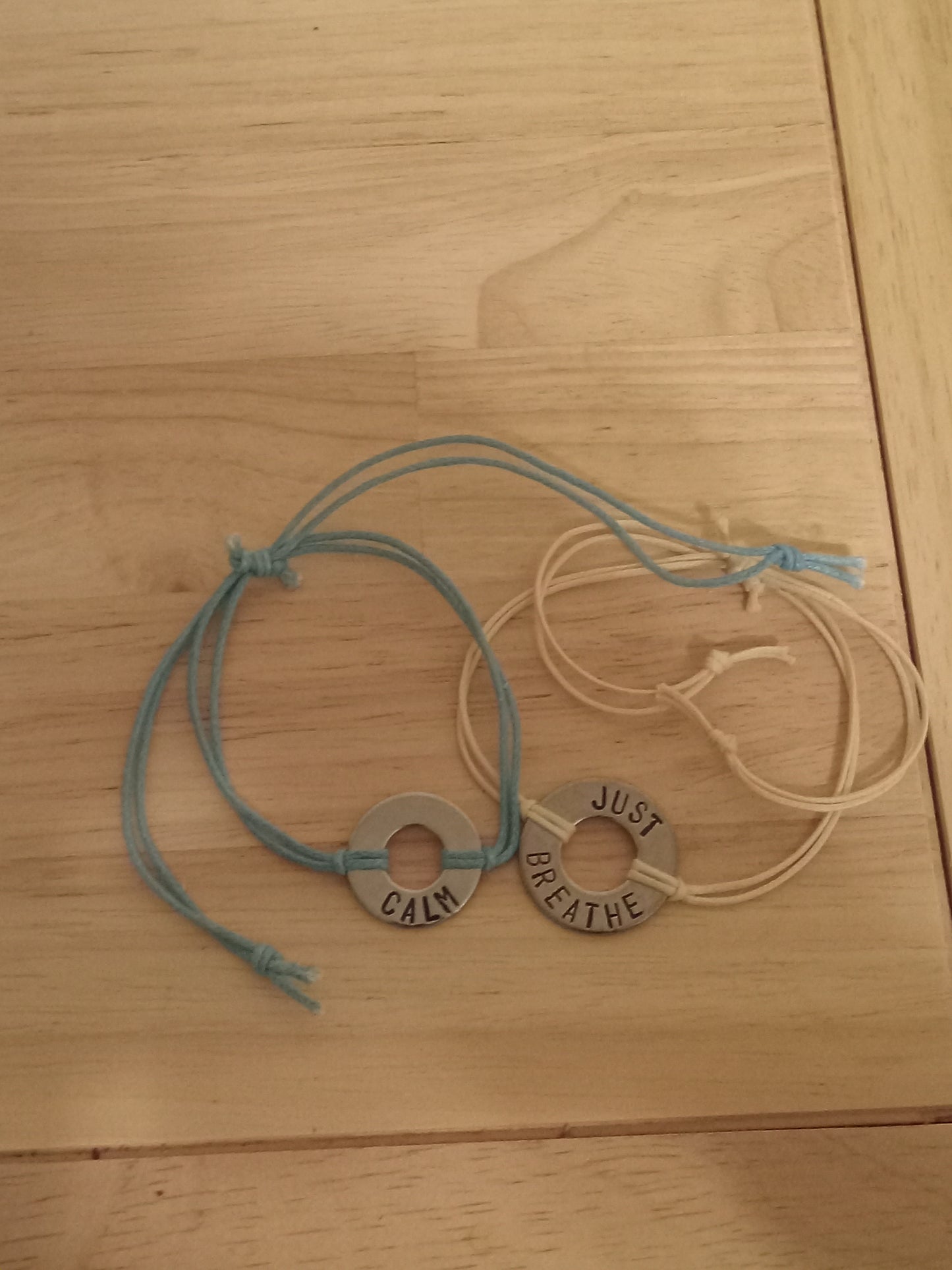 MamasMilestoneMarker Custom Hand Stamped Bracelet- I Am Enough